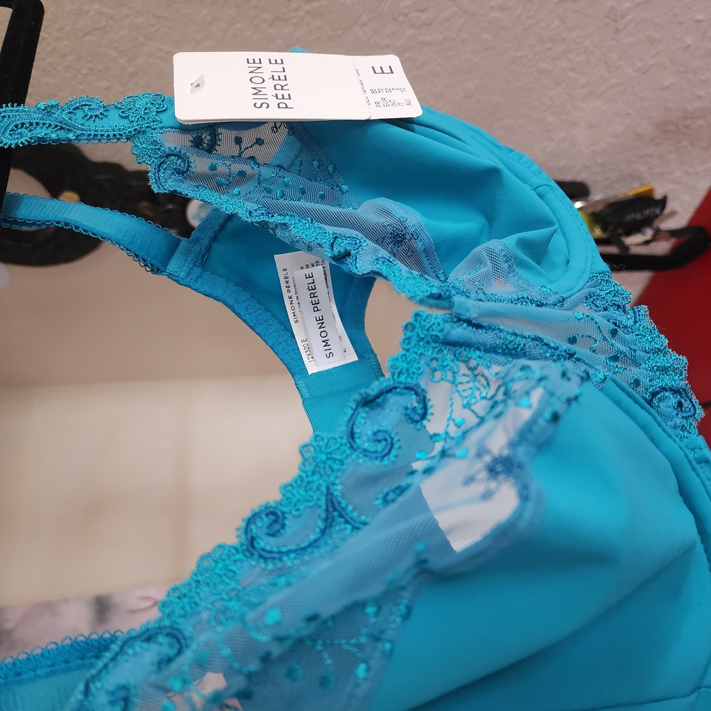 Simone Perele Women's Blue Lace Intimate